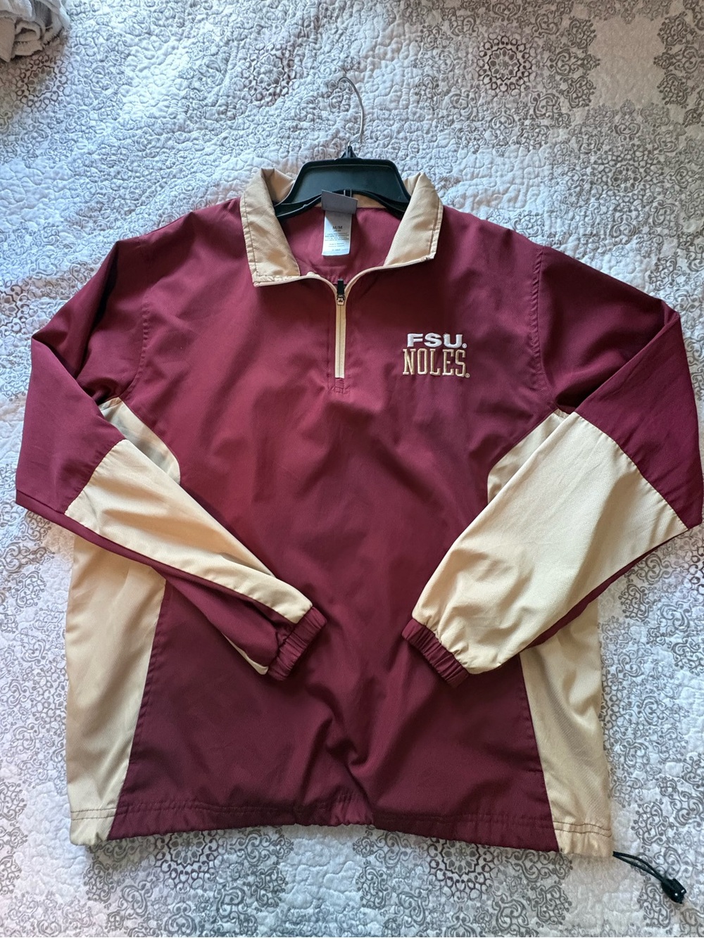 Knights Apparel Pullover FSU Florida State Seminoles with Gold Trim